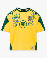Brazil Retro Floral Tee