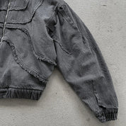 🩶 Layered Grey Hoodie